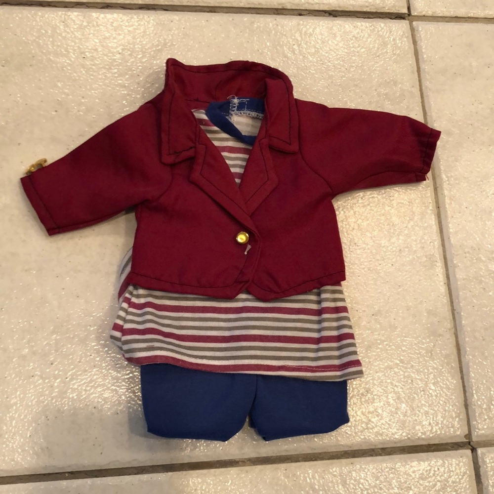 3 piece 18 inch doll outfit